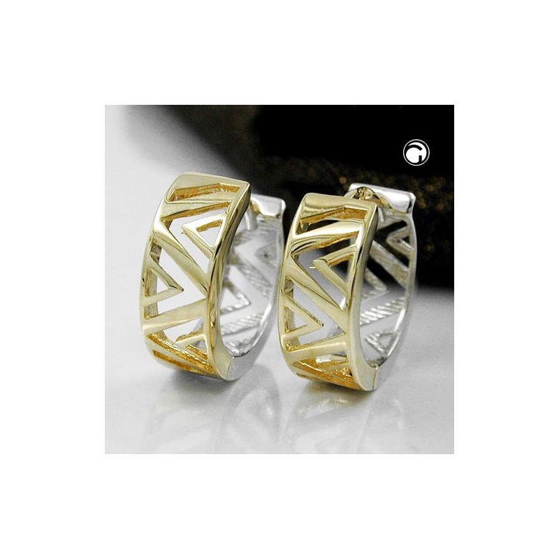 Creole, bicolor, 9Kt GOLD